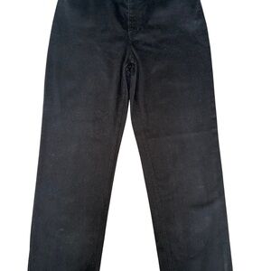 Ralph Lauren Women's Black Straight-Leg Jeans